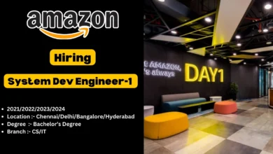 Amazon hiring System Dev engineer-1