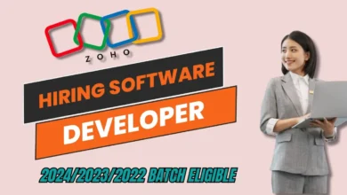 Zoho Software Developer