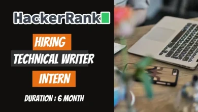 HAcker Rank Technical Writer Intern